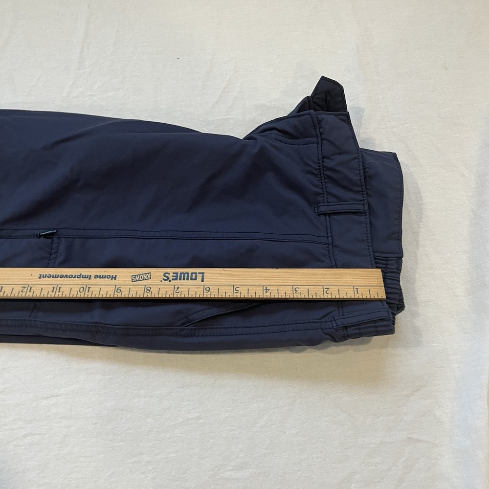 Kirkland Travel Pants Womens Sz 4 Navy Blue Nylon Outdoor Hiking Performance - Picture 10 of 11
